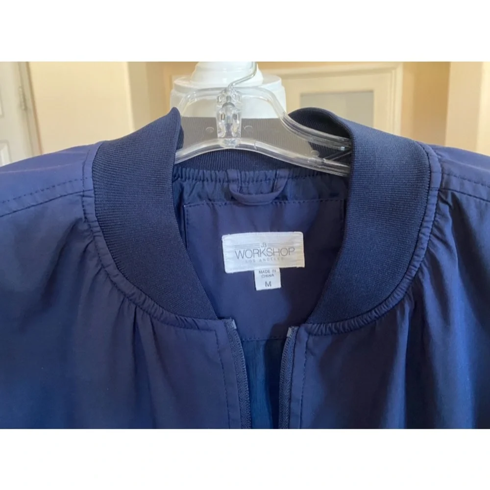 JB Workshop Los Angeles Navy Full Zip Jacket